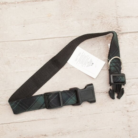 NWT J. Crew Crew Mutts Tartan Plaid Dog Collar size M/L - Picture 7 of 7